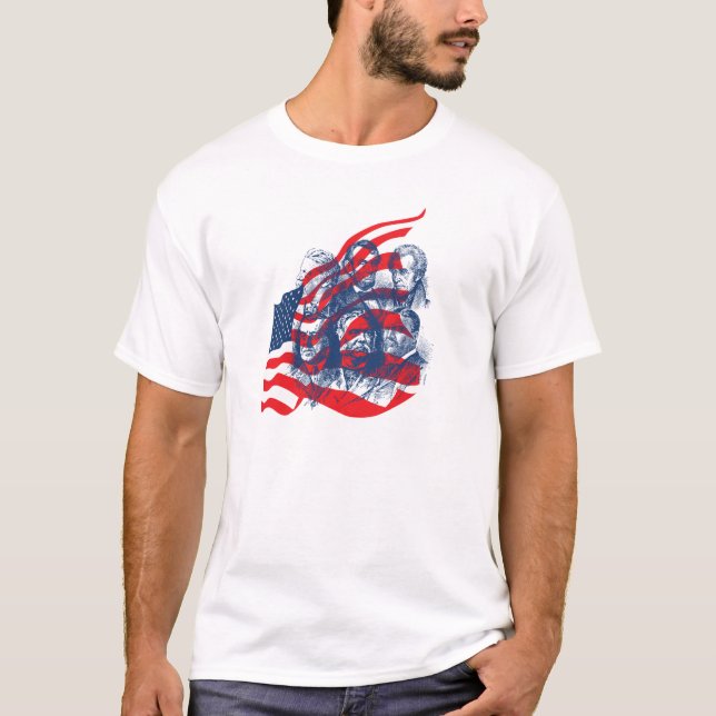 Amerikanischer Held T-Shirt (Vorderseite)