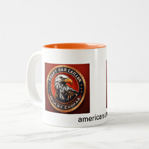 Amerikanischer Horst Zweifarbige Tasse