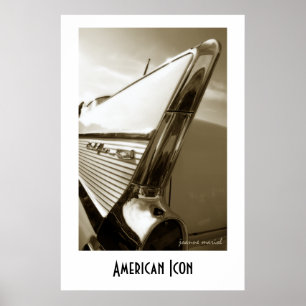 Amerikanischer Ikonen-Plakat-Druck 1 Poster