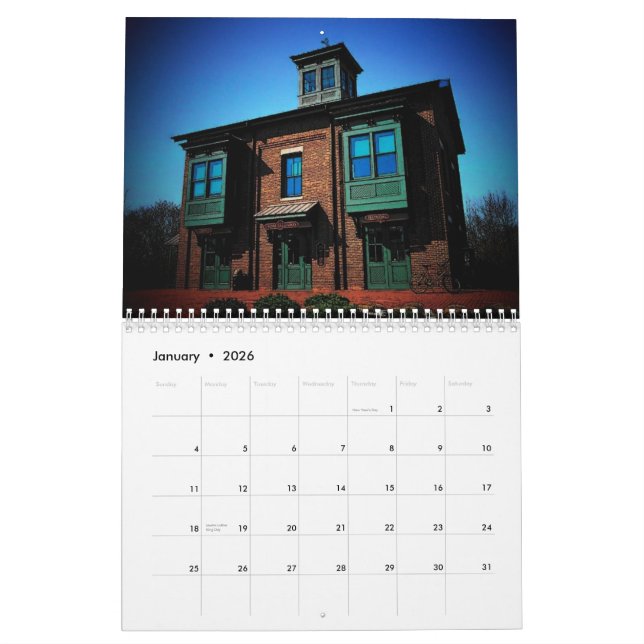 Amerikanischer Kalender der Architektur-2010 (Jan 2026)