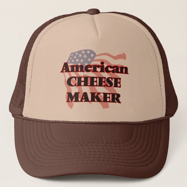 Amerikanischer Käse-Hersteller Truckerkappe (Vorderseite)
