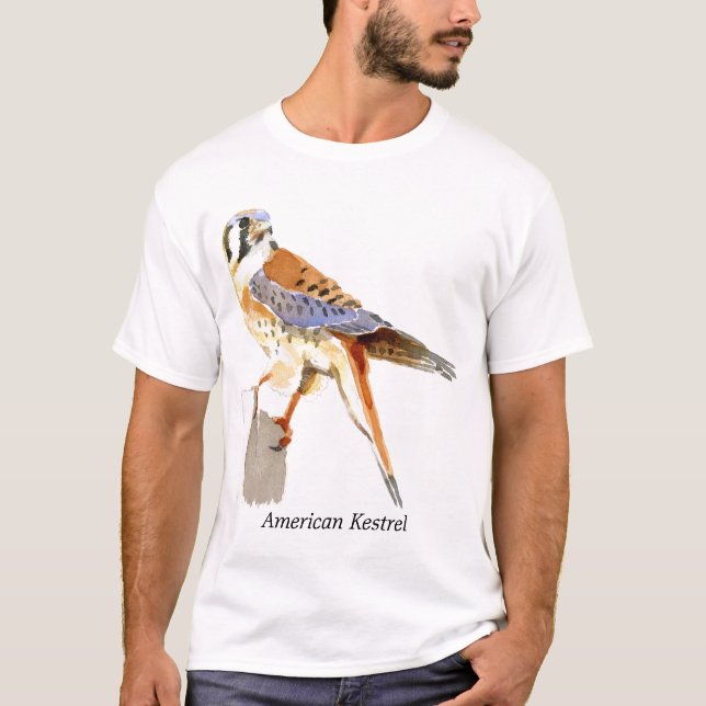 Amerikanischer Kestrel T-Shirt (Vorderseite)