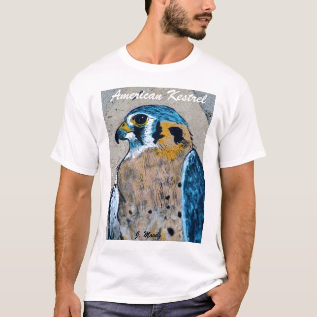 Amerikanischer Kestrel T-Shirt (Vorderseite)