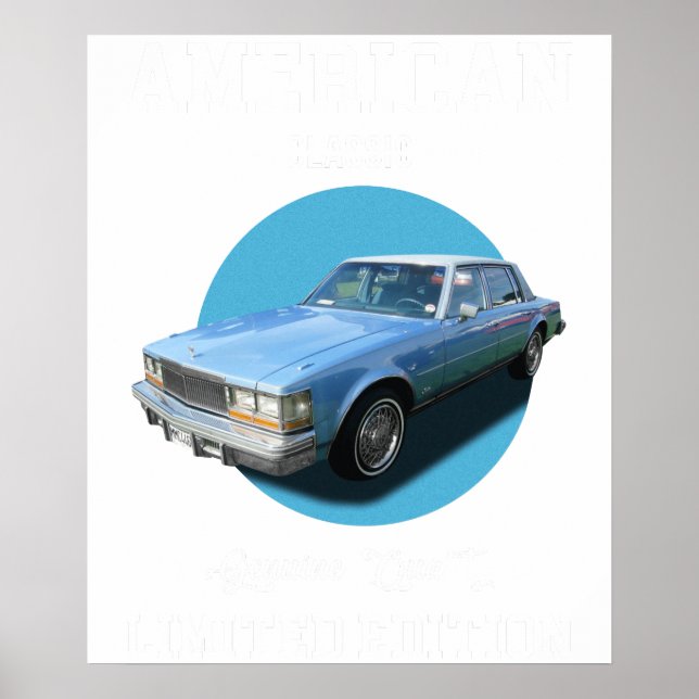 amerikanischer Klassiker echte Qualität limitierte Poster (Vorne)