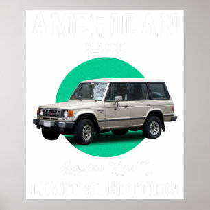 amerikanischer Klassiker echte Qualität limitierte Poster