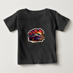Amerikanischer Klassikerwagen Baby T-shirt