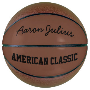 Amerikanischer klassischer personalisierter Basket Basketball