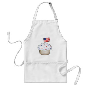 Amerikanischer kleiner Kuchen Schürze