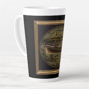 Amerikanischer Kolonialschoner Sir Edward Hawke Milchtasse