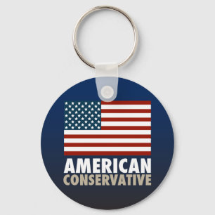 Amerikanischer Konservativer Schlüsselanhänger