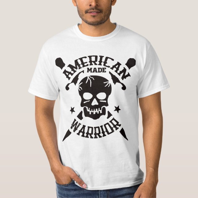 Amerikanischer Krieger T-Shirt (Vorderseite)