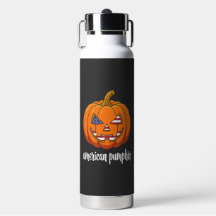 Amerikanischer Kürbis Patrioten Halloween Jack O L Trinkflasche
