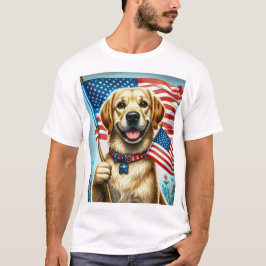 Amerikanischer Lab - Immer treu T-Shirt