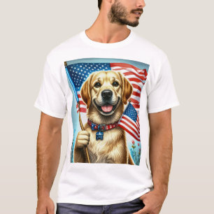 Amerikanischer Lab - Immer treu T-Shirt