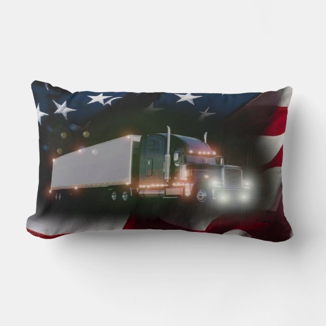 Amerikanischer LKW-Preis Lendenkissen (Vorderseite)