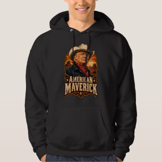 Amerikanischer Maverick Western Pullover Hoodie