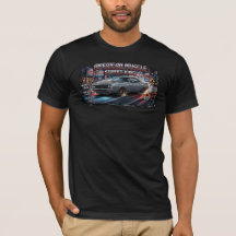 Amerikanischer Muscle Street King Retro Grafik 