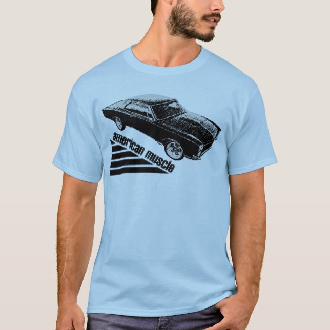 Amerikanischer Muskel T-Shirt (Vorderseite)