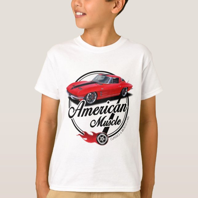 Amerikanischer MuskelStingray T-Shirt (Vorderseite)