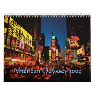 Amerikanischer Odyssee-Kalender Kalender