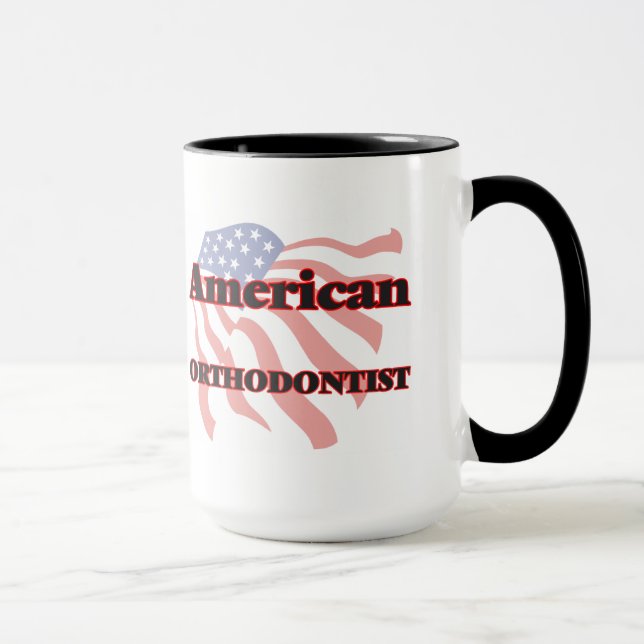 Amerikanischer Orthodontist Tasse (Rechts)