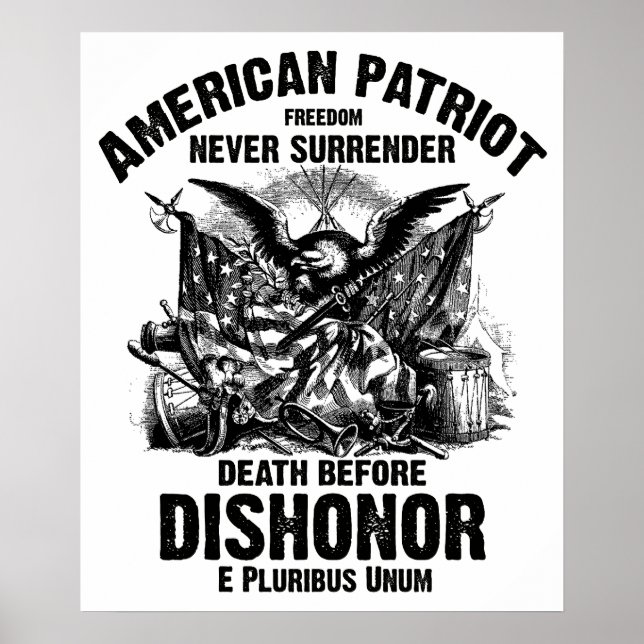 Amerikanischer Patriot 3 Poster (Vorne)