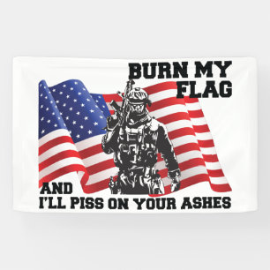 Amerikanischer Patriot Banner