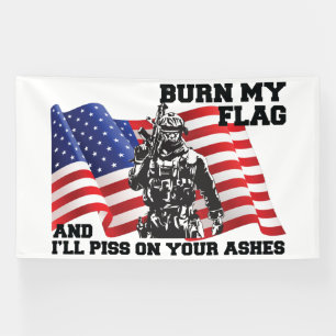 Amerikanischer Patriot Banner