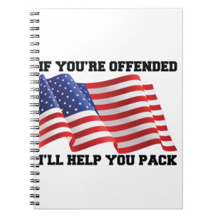 Amerikanischer Patriot Notizblock