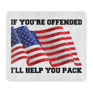 Amerikanischer Patriot  Schneidebrett
