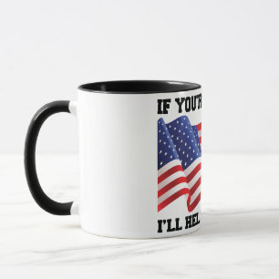 Amerikanischer Patriot Tasse