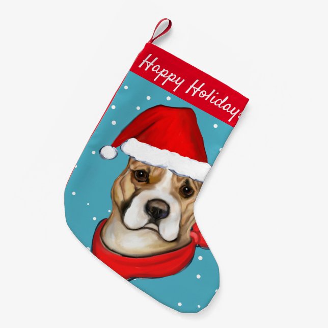 AMERIKANISCHER PERSONAL KLEINER WEIHNACHTSSTRUMPF (Vorderansicht (hängend))