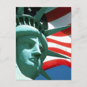 AMERIKANISCHER PRIDE POSTKARTE