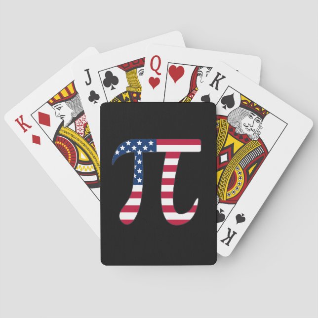 Amerikanischer PU Spielkarten (Rückseite)