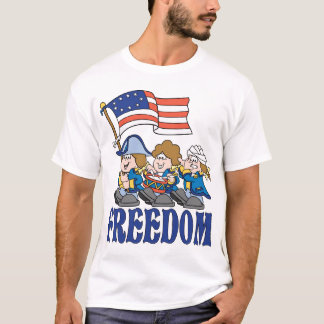Amerikanischer Revolutionärs-Kriegs-Pfeife und T-Shirt