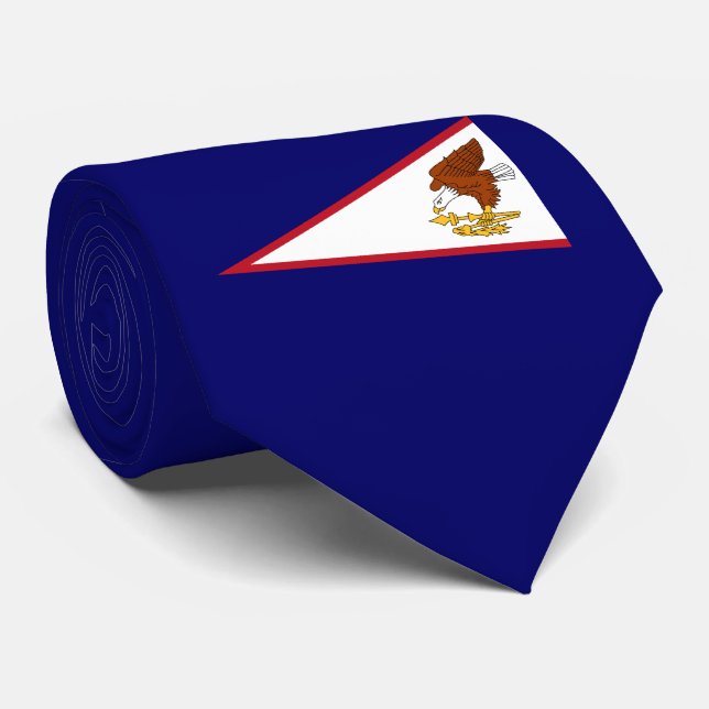 Amerikanischer Samoa Krawatte (Gerollt)