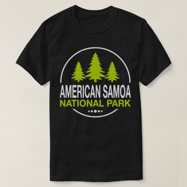 Amerikanischer Samoa-Nationalpark 2 T-Shirt (Design vorne)