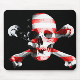 Amerikanischer Schädel Mousepad