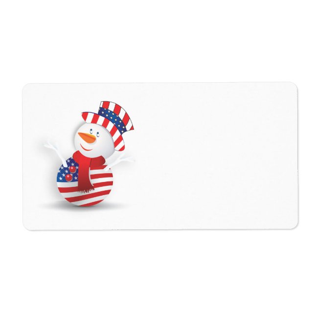 Amerikanischer Schneemann (Vorne)