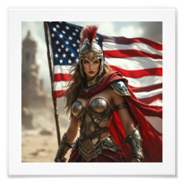 Amerikanischer Spartaner  Fotodruck