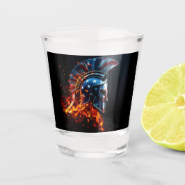 Amerikanischer Spartaner Schnapsglas