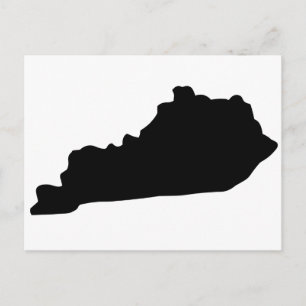Amerikanischer Staat von Kentucky Postkarte