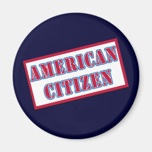 Amerikanischer Staatsbürger Magnet