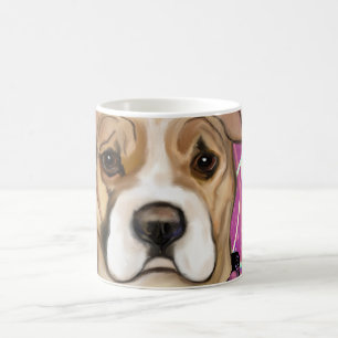 AMERIKANISCHER STAFFORDSHIRE TERRIER KAFFEETASSE