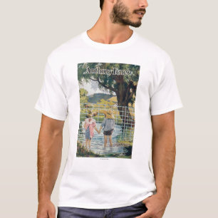 Amerikanischer Stahl-u. des Draht-Co Zaun-Teich T-Shirt