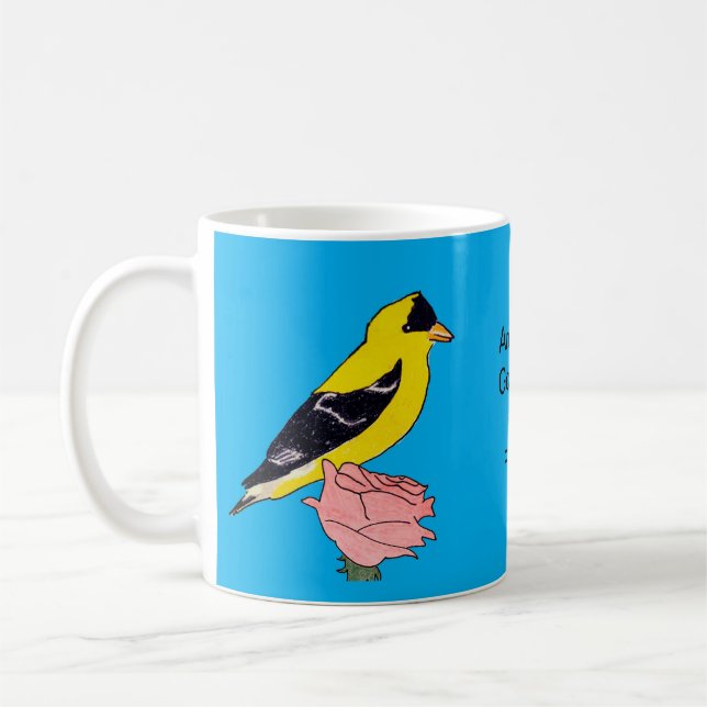 Amerikanischer Stieglitz  Kaffeetasse (Links)