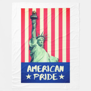 amerikanischer Stolz Fleecedecke