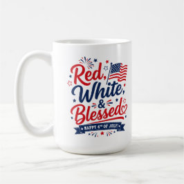 Amerikanischer Stolz Unabhängigkeitstagsgeschenk Kaffeetasse
