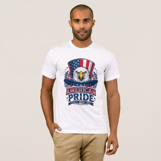 Amerikanischer Stolz Weißkopfseeadler Onkel-Sam-Hu T-Shirt