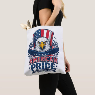 Amerikanischer Stolz Weißkopfseeadler Patriotische Tasche